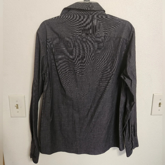 Men's gray‎ APT 9 button down shirt size medium - Picture 4 of 7